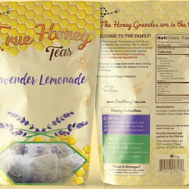 True Honey Lavendar Lemonade