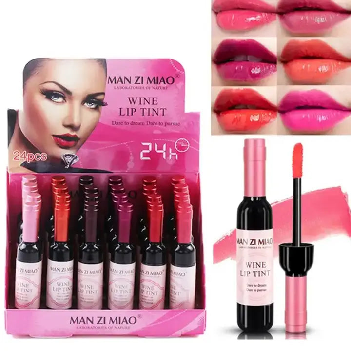 Wine Bottle Shape Lip Tint 24 Hrs