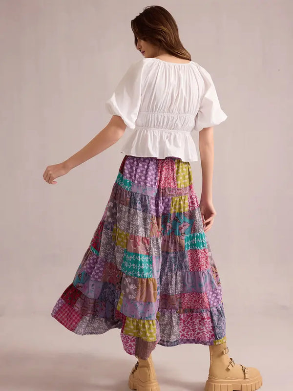 Love's Patchwork Skirt