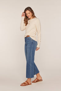 Lauren Long Sleeve Oatmeal Sweater