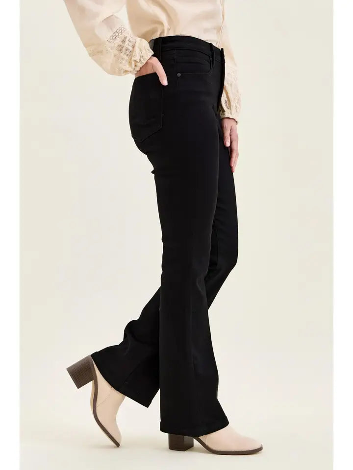 Judy Blue High Waisted Bootcut Black Jeans
