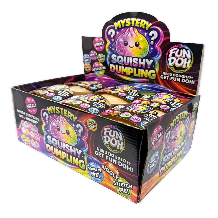 BACK IN STOCK Fun Doh Mystery Viral Squishy Dumpling
