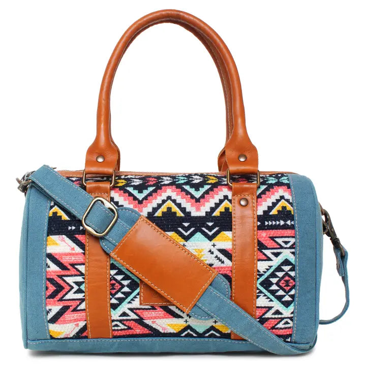 Vintage Leather Top Handle Bag