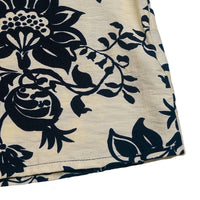 Elegant Floral Print Blouse with Pintuck Detail