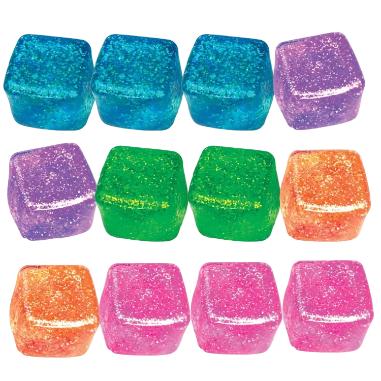 Squish & Squeeze Sparkle Cube