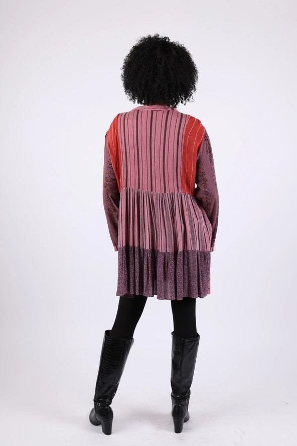 Paula's Plum Patchwork Tunic
