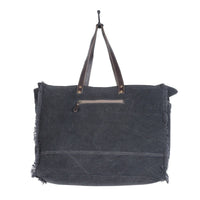 Sea Grass Canvas & Hairon Bag