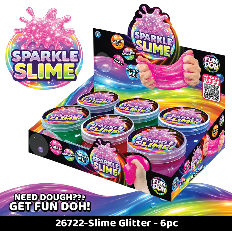 Popular Glitter Slime Sensory Fidget Toy
