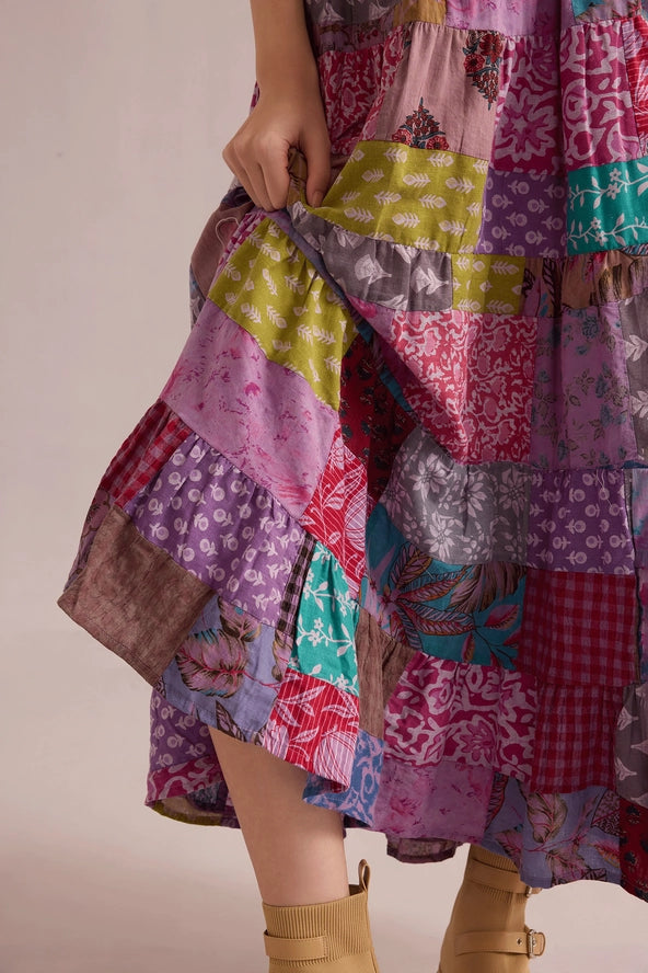 Love's Patchwork Skirt