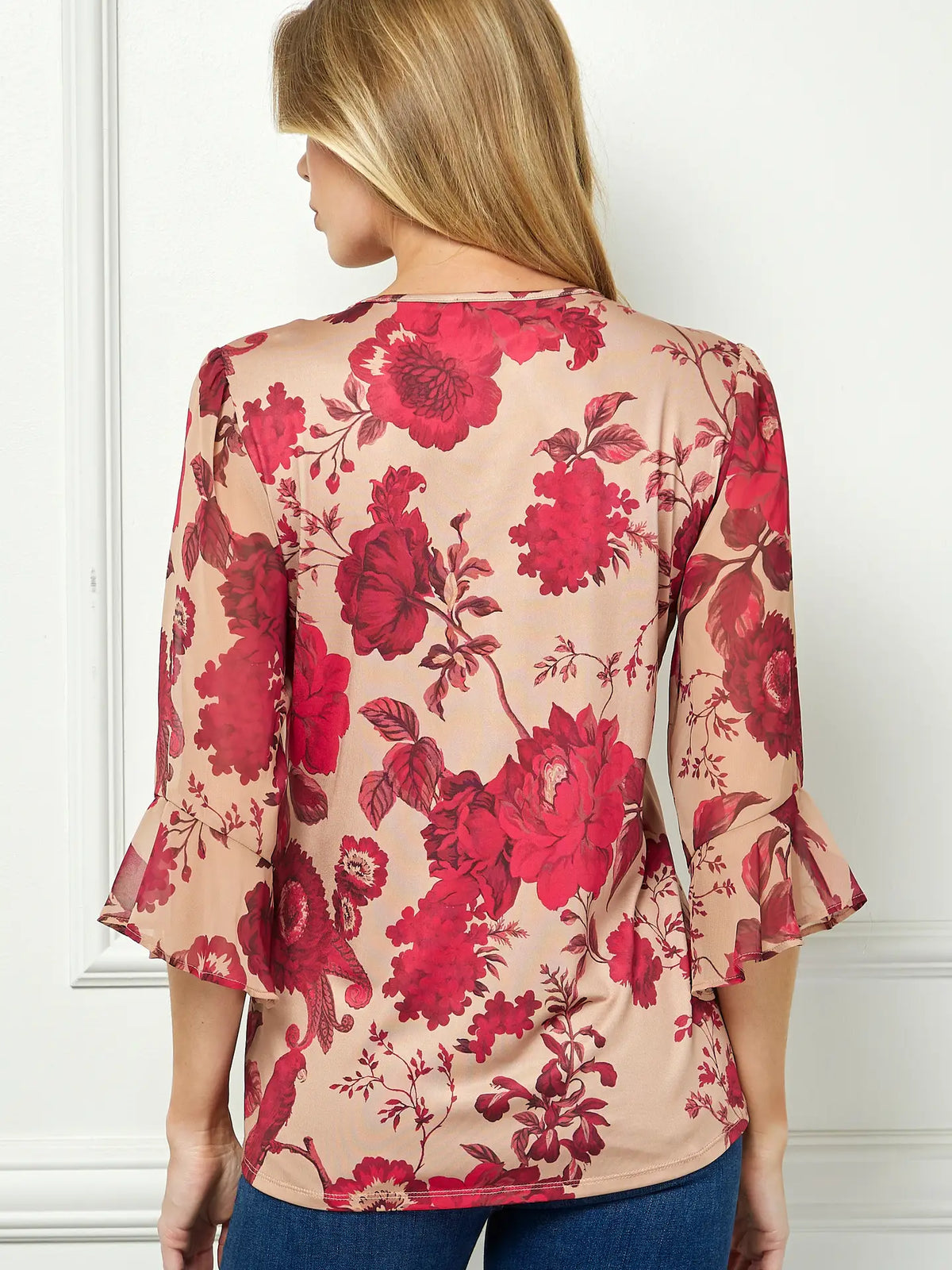Everbloom Pleated Blouse