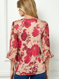 Everbloom Pleated Blouse