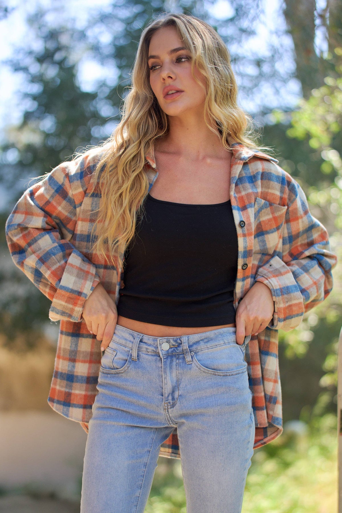 Rustic Buffalo Flannel Shacket