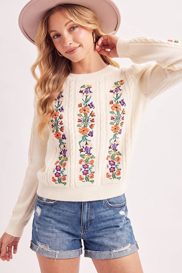 The Heirloom Meadow Knit Sweater