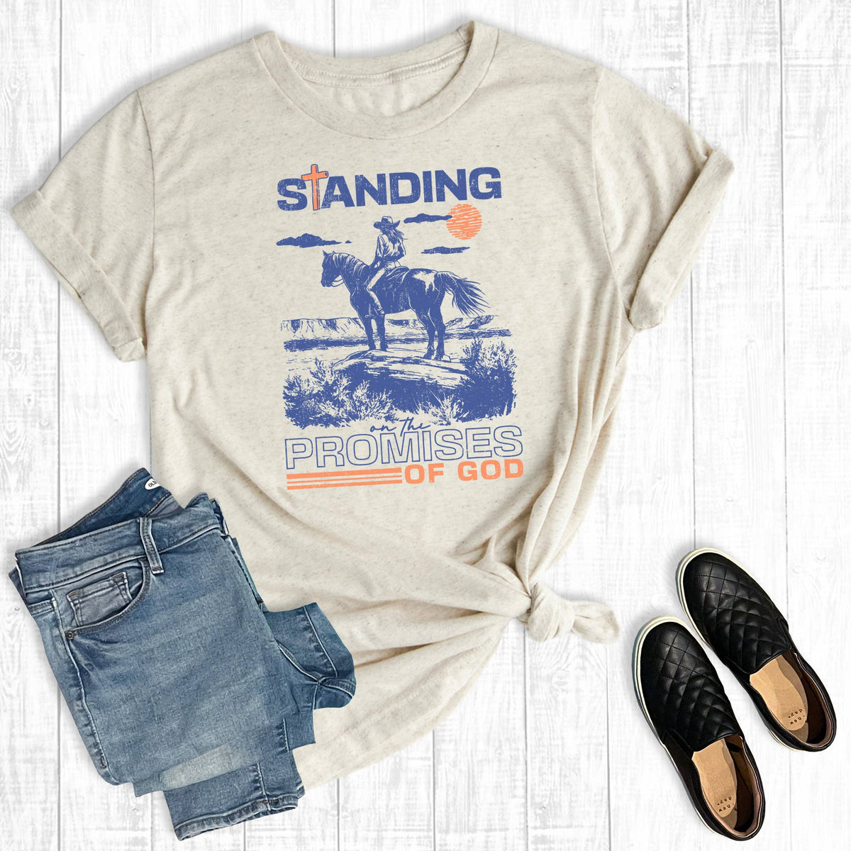 Western Faith "Standing on the Promises" Graphic Tee