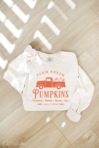 FARM FRESH PUMPKINS (ready for pie)?