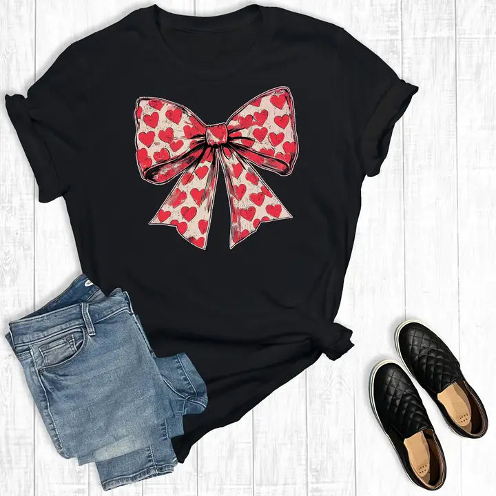 Valentine's Bow T-Shirt