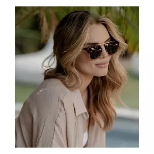 WMP Demi Polarized Sunglasses Crystal Tortoise