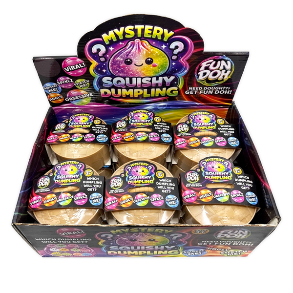 BACK IN STOCK Fun Doh Mystery Viral Squishy Dumpling