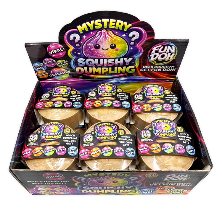 BACK IN STOCK Fun Doh Mystery Viral Squishy Dumpling