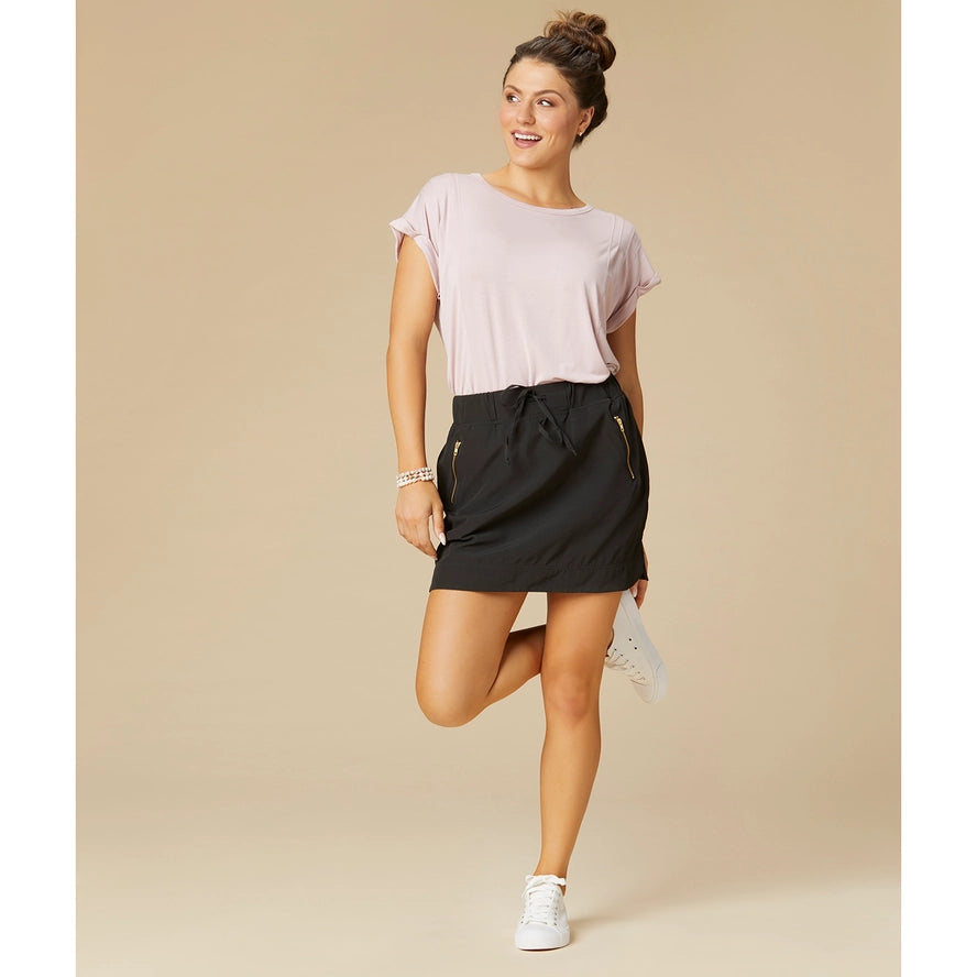 Norah Skort with Zipper Pocket