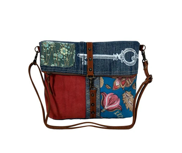 Myra Floral is Key Crossbody Bag