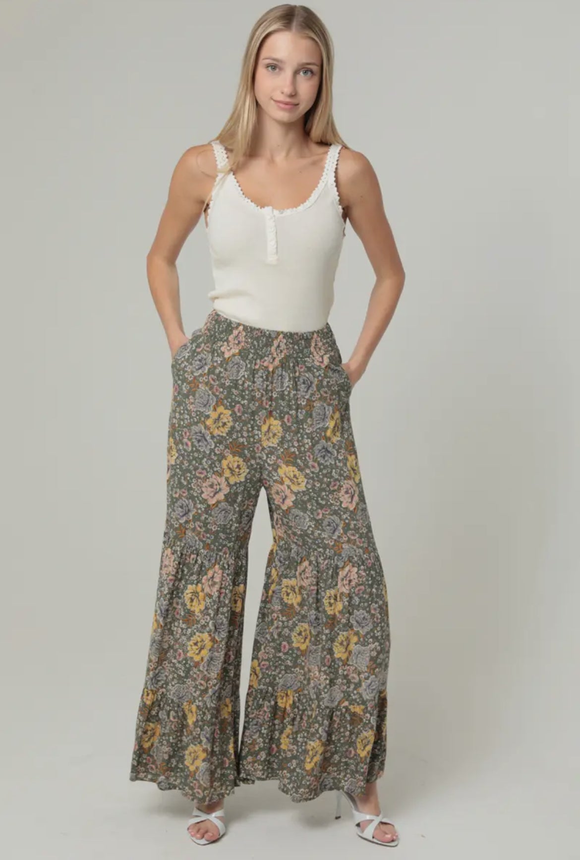 Giana’s Boho Retro Vintage Flare Pants