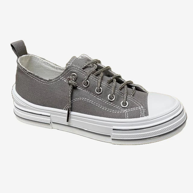 Very G Aman Gray Sneaker with Bling