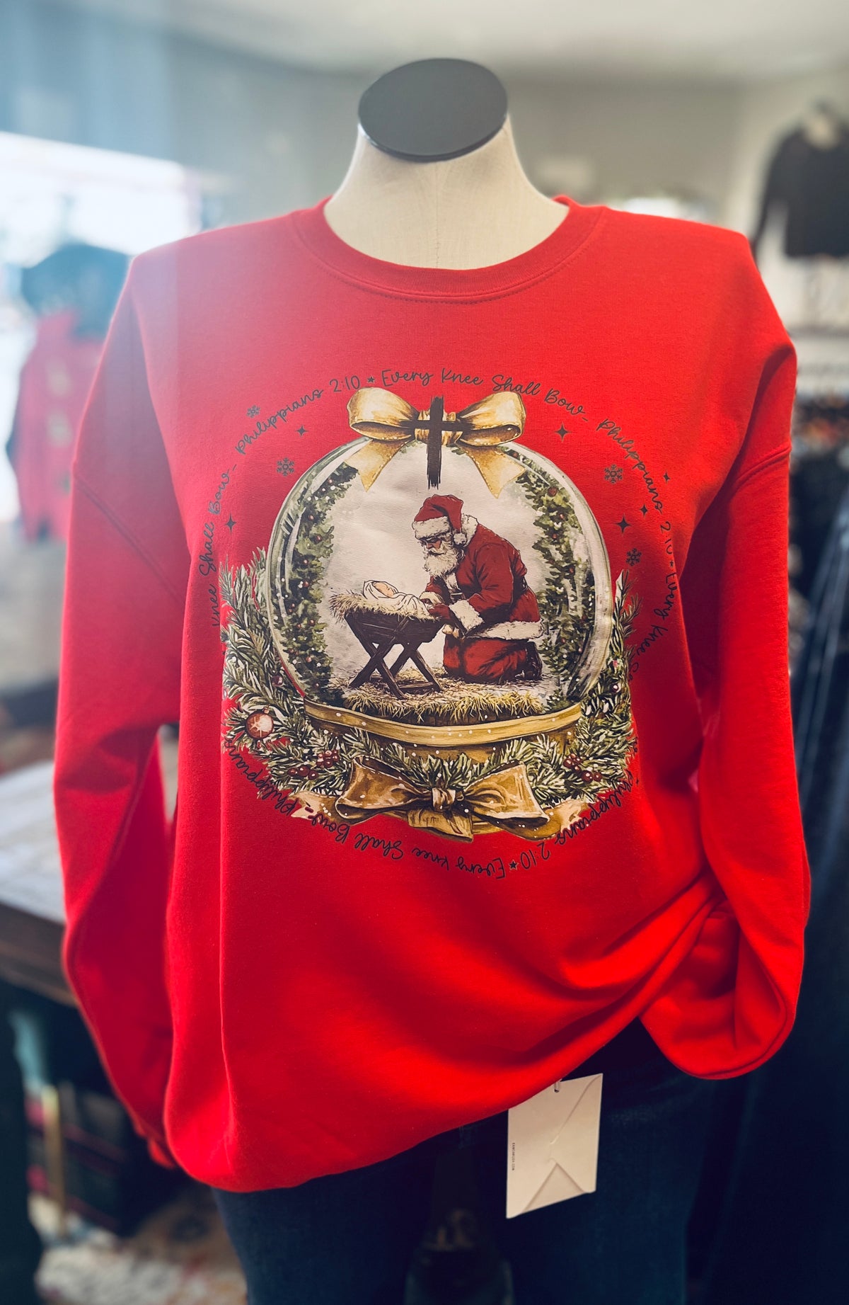 Every Knee Will Bow Sweatshirt