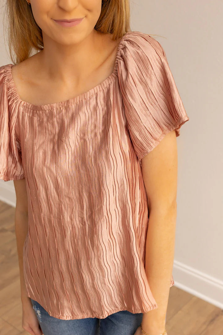 Rose Gold Kayla Blouse