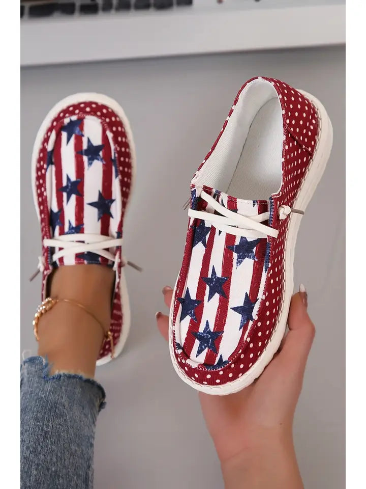 Festive Patriotic Casual Shoes