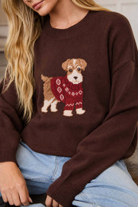 Puppy Love Knit Sweater