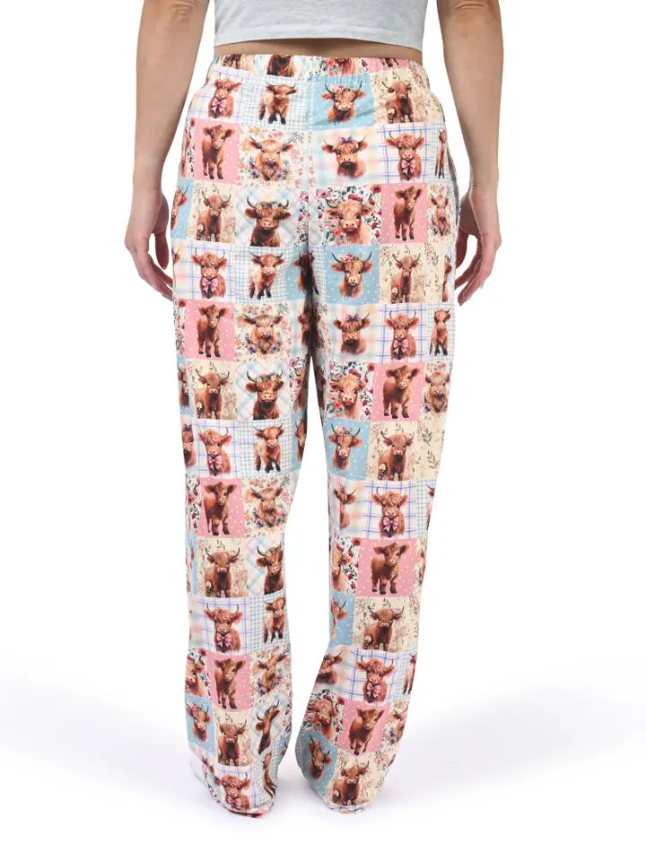 Highland Cow Pajama Pants