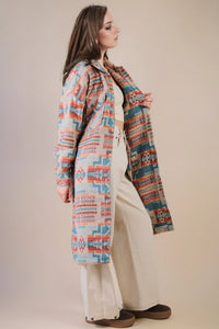 Sedona's Aztec Shacket Jacket