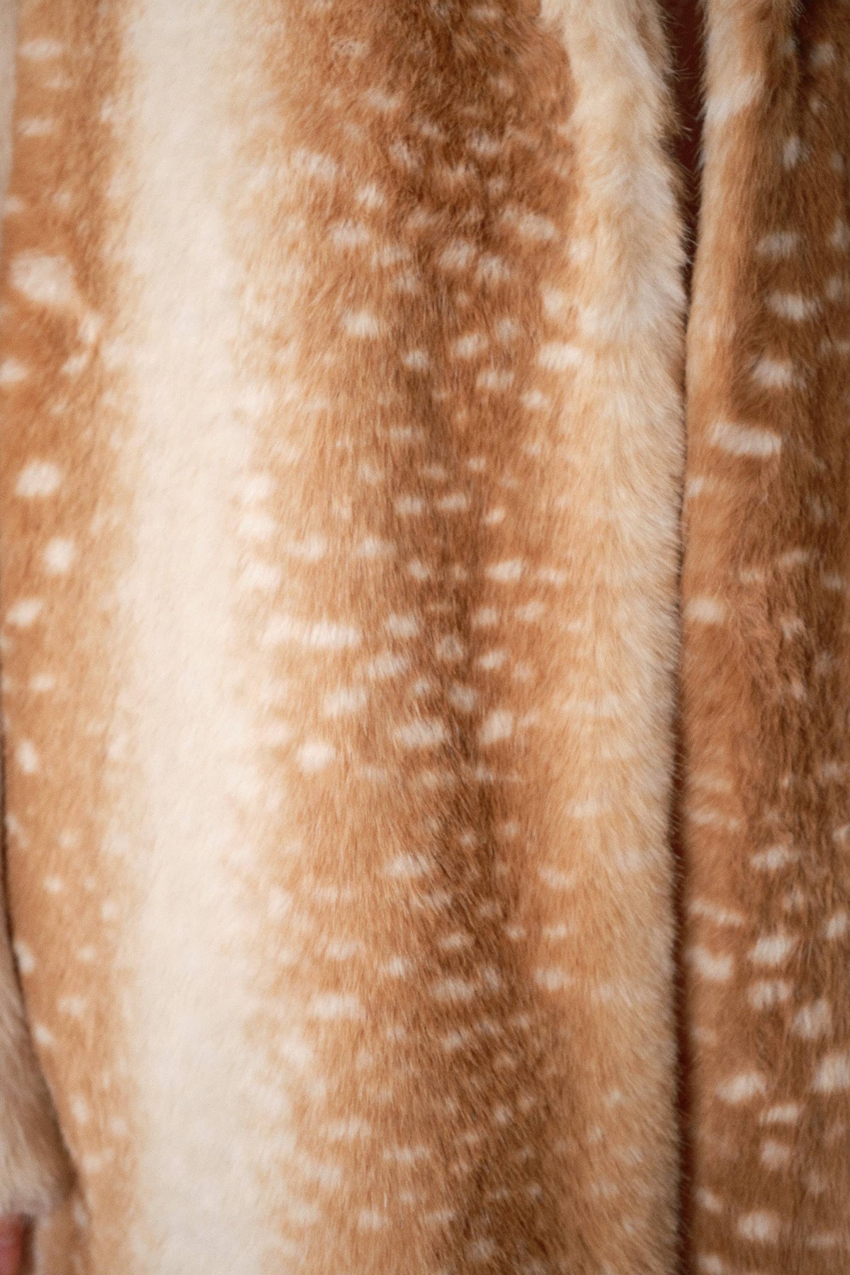 Winter Woodland Faux Fur Coat