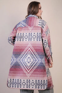 Sedona's Aztec Shacket Jacket