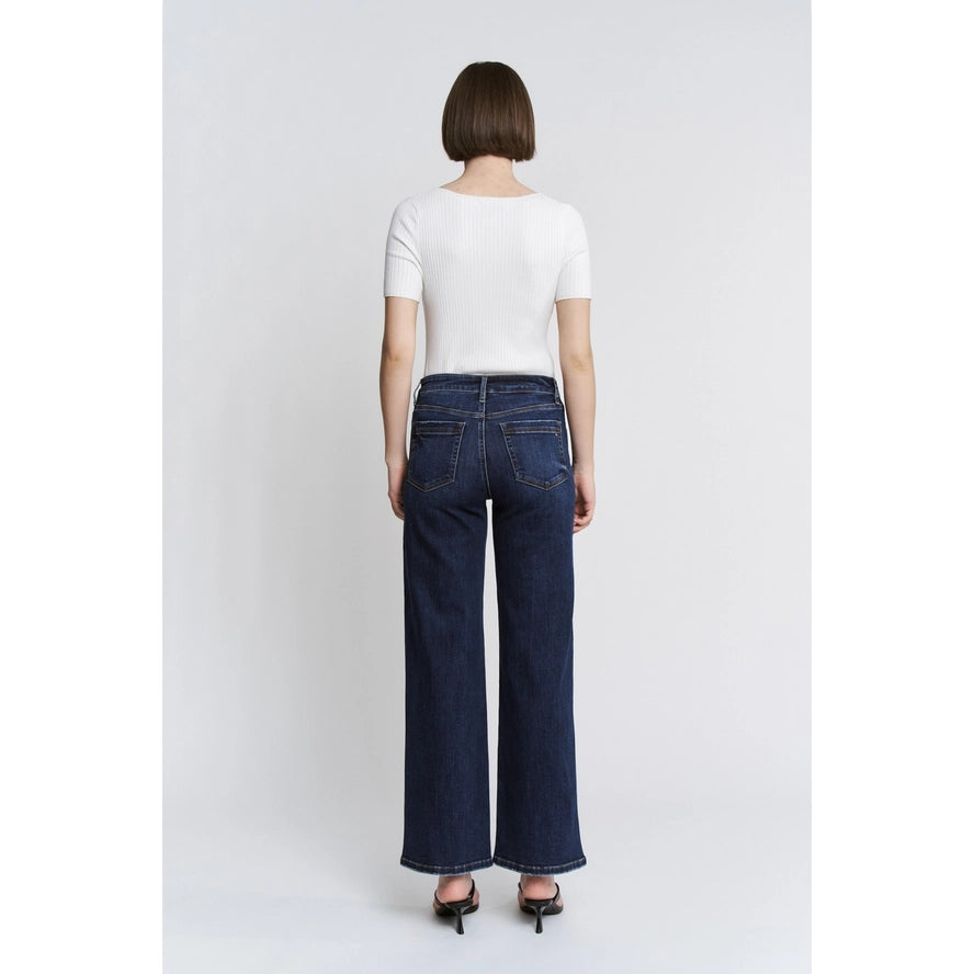 High Rise Wide Leg Jeans