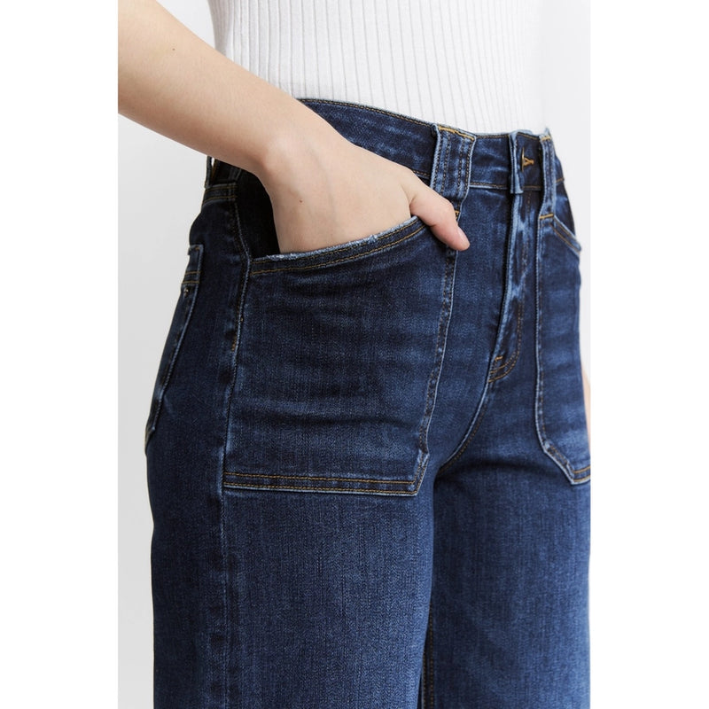 High Rise Wide Leg Jeans