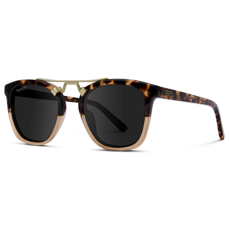 WMP Demi Polarized Sunglasses Crystal Tortoise