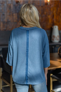 Button Down Thermal Top