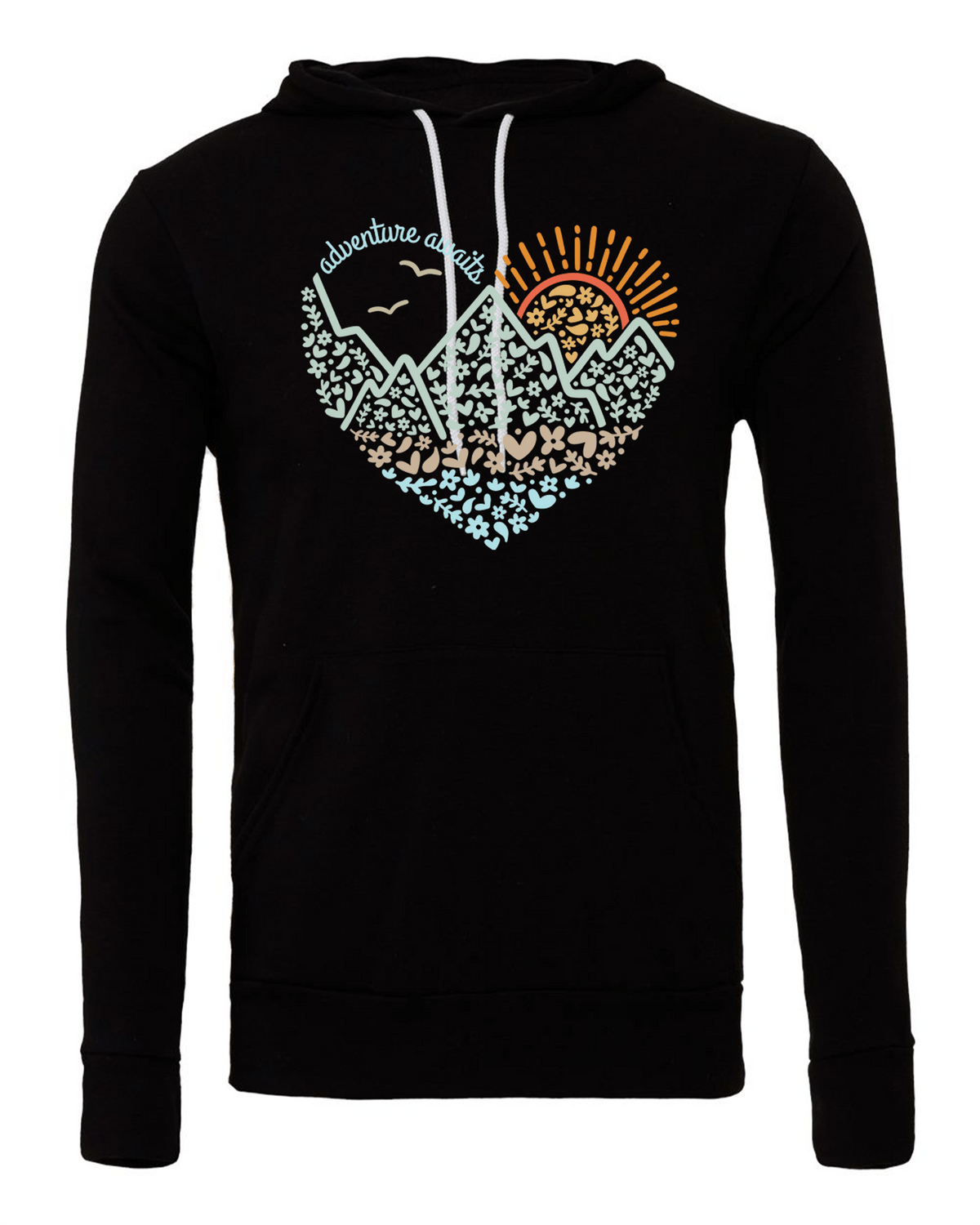 Wanderlust Heart Hoodie
