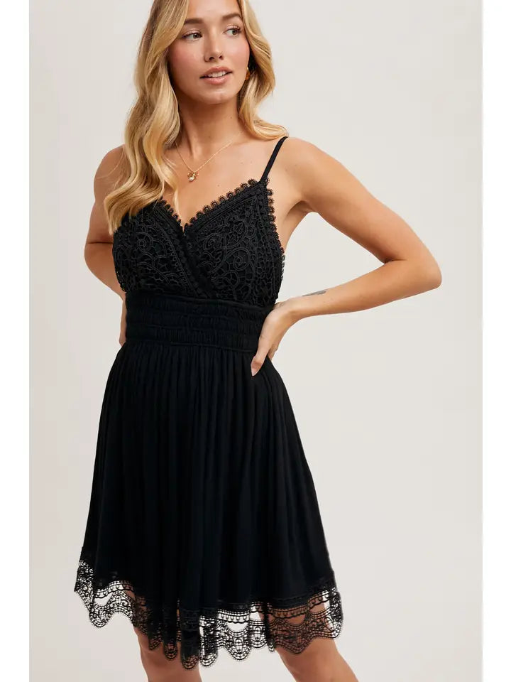 Strappy Crochet Beach Dress