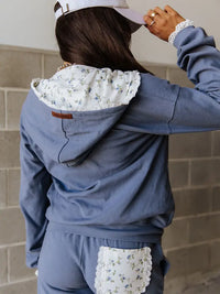 Forget Me Not Full Zip Hoodie
