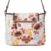 Oakline Cotton & Leather Dahlia Shoulder Bag