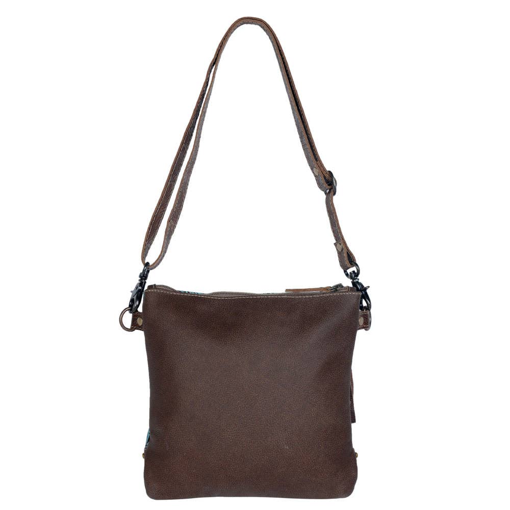 Azure Aesthetic Leather Bag