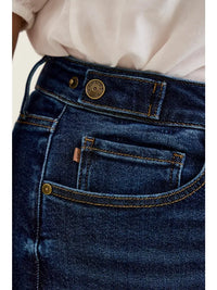 Judy Blue High Waisted Wide Leg- Adjustable Tabs
