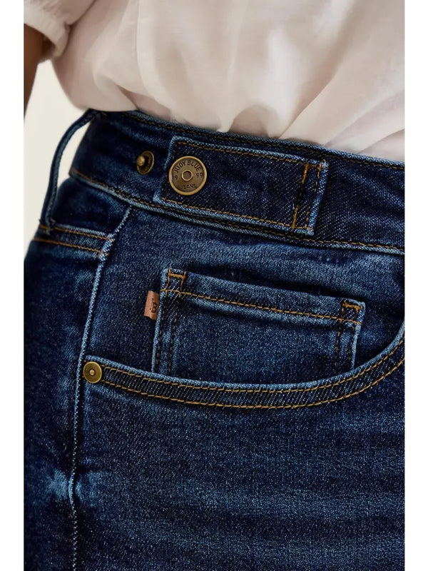 Judy Blue High Waisted Wide Leg- Adjustable Tabs