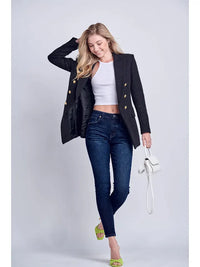 Artemis Vintage High Rise Full Length Skinny Jeans