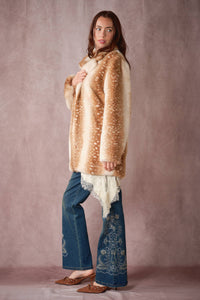 Winter Woodland Faux Fur Coat