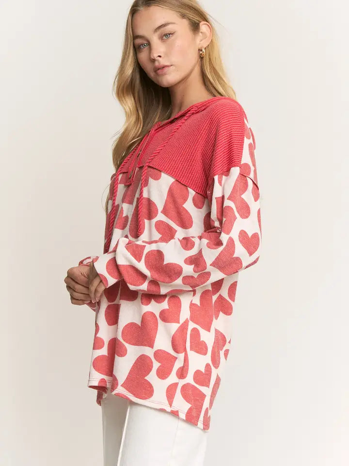 Lightweight Heart Hoodie