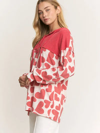 Lightweight Heart Hoodie